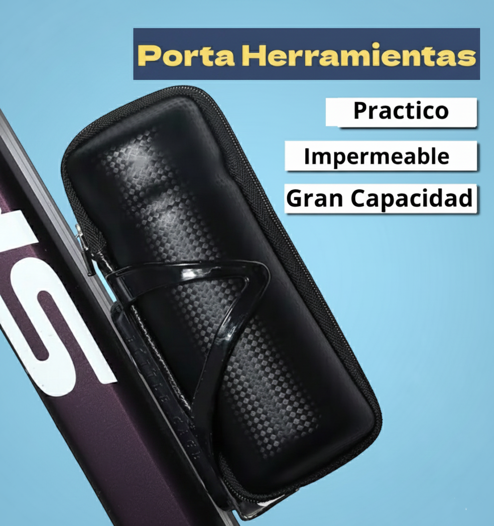 Porta Herramientas (Tipo Termo) Para Bicicleta.