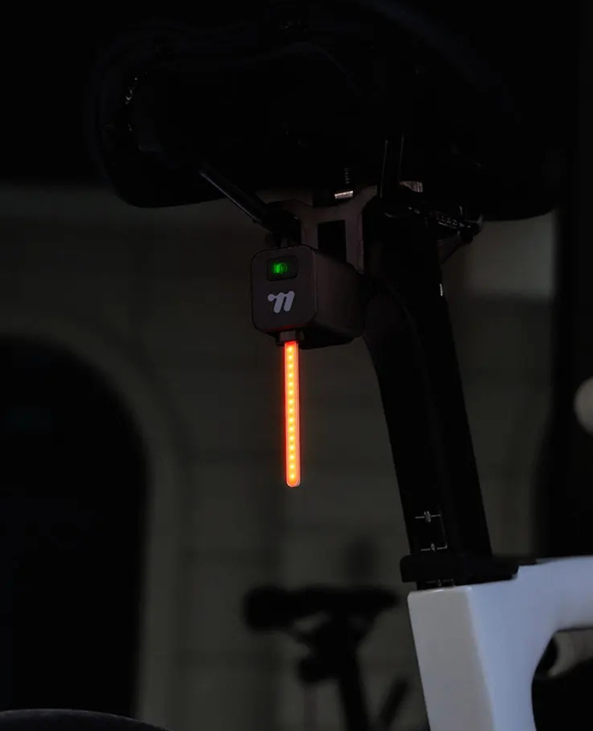 Luz Trasera LED para Bici. Alta Luminosidad y Recargable USB